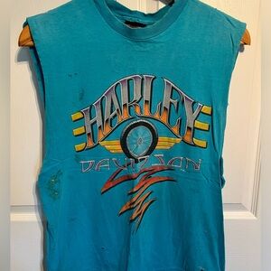 Harley Davidson Cut Off Tee